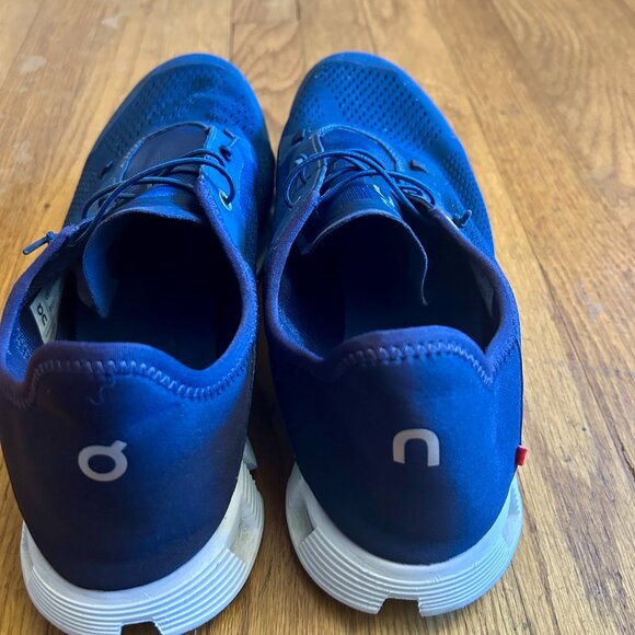 Men's On Cloud 5 Coast Denim/Midnight Running Shoes Size 12  3MD10530045 - Picture 8 of 13